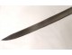 Solid silver ebony hunting dagger musical instruments cut late eighteenth