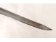 Solid silver ebony hunting dagger musical instruments cut late eighteenth