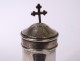 Holy OI oil bulb disabled patients solid silver Minerva 22gr XIXth