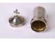 Holy OI oil bulb disabled patients solid silver Minerva 22gr XIXth