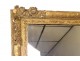 Mirror Louis XIV Régence carved gilded wood flowers shell ice eighteenth