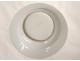 3 porcelain dishes Compagnie Indes arms Thomas de Pange Qianlong 18th