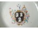 Octagonal porcelain dish East India Company coat of arms Hall XVIII