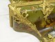 Large Louis XV decorative cartel Vernis Martin gilded bronze birds XIXth