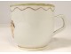 Porcelain cup Compagnie des indes coat of arms coat of arms eighteenth crown