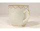 Porcelain cup Compagnie des indes coat of arms coat of arms eighteenth crown