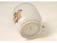 Porcelain cup Compagnie des indes coat of arms coat of arms eighteenth crown