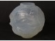 René Lalique opalescent glass ball vase formosa fish twentieth century