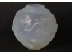 René Lalique opalescent glass ball vase formosa fish twentieth century