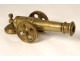 Small bronze defense alarm cannon scaring alarm late 19th century