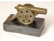 Small bronze defense alarm cannon scaring alarm late 19th century