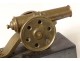 Small bronze defense alarm cannon scaring alarm late 19th century