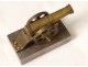 Small bronze defense alarm cannon scaring alarm late 19th century