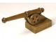 Small bronze defense alarm cannon scaring alarm late 19th century