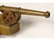 Small bronze defense alarm cannon scaring alarm late 19th century