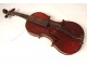 Whole violin Thévenin luthier patented Paris bow case late nineteenth twentieth