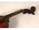Whole violin Thévenin luthier patented Paris bow case late nineteenth twentieth