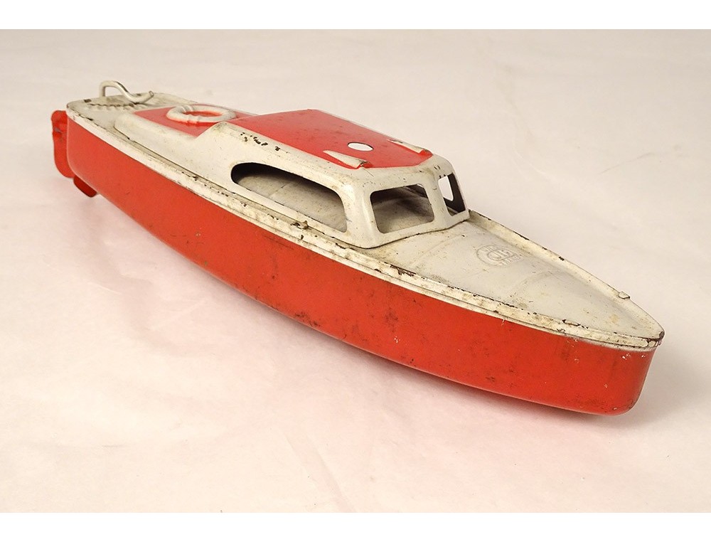Jouet ancien jep version russe canot 31cm mecanique - à Blosseville