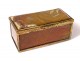 Small box box agate foam gilded brass Restoration XIXth century