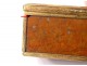 Small box box agate foam gilded brass Restoration XIXth century