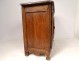 Small Louis XV master&#39;s sideboard rustic cherry wood carved eighteenth hearts