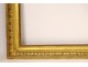 Empire frame in gilded stucco wood nineteenth century palmettes