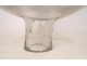 Large pharmacy ball sign in front of cut crystal nineteenth century
