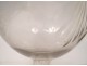 Large pharmacy ball sign in front of cut crystal nineteenth century