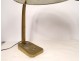 Pair of vintage art deco germany twentieth bronze metal desk lamps