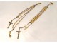 Lot 2 community rosaries cross crucifix rosary Marie St Augustin XIXth