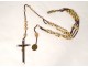 Community rosary cross crucifix Christ rosary Marie St Augustin XIXth