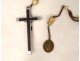 Community rosary cross crucifix Christ rosary Marie St Augustin XIXth