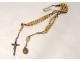 Community rosary cross crucifix Christ rosary Marie St Augustin XIXth