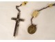 Community rosary cross crucifix Christ rosary Marie St Augustin XIXth