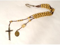 Community rosary cross crucifix Christ rosary Marie St Augustin XIXth