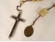 Community rosary cross crucifix Christ rosary Marie St Augustin XIXth