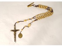 Community rosary cross crucifix Christ rosary Marie St Augustin XIXth