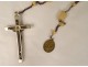 Community rosary cross crucifix Christ rosary Marie St Augustin XIXth