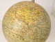 Terrestrial globe world map Geographer Forest Girard Barrère Paris wood nineteenth