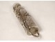 19th century erotic erotic silver bronze dildo sculpture