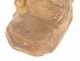 Terracotta sculpture naked man athlete at rest O. Merval Art Deco twentieth