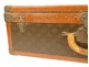 Louis Vuitton Alzer 65 old suitcase leather canvas monogram vintage twentieth