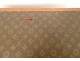 Louis Vuitton Alzer 65 old suitcase leather canvas monogram vintage twentieth