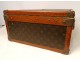 Louis Vuitton Alzer 65 old suitcase leather canvas monogram vintage twentieth