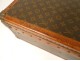 Louis Vuitton Alzer 65 old suitcase leather canvas monogram vintage twentieth