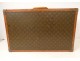 Louis Vuitton Alzer 65 old suitcase leather canvas monogram vintage twentieth