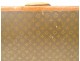 Louis Vuitton Alzer 65 old suitcase leather canvas monogram vintage twentieth