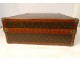 Louis Vuitton Alzer shoe trunk suitcase vintage monogram canvas