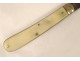 Joseph Mappin Brothers XIXth English silver metal 3PC travel cutlery