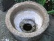 Trough or mortar granite ambiance antique 19th